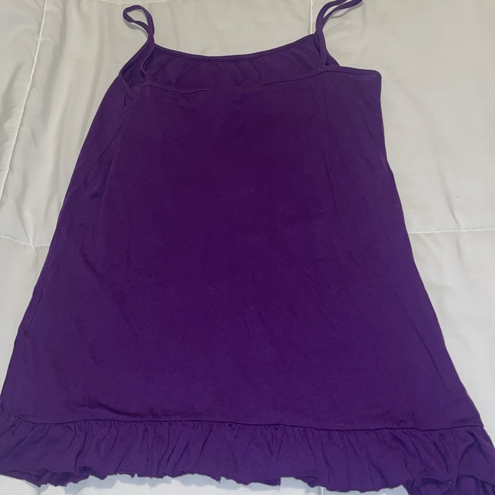 💜Vintage Juicy Loves Nerds Cami with Ruffle - Picture 6 of 10